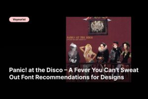 f - Panic! at the Disco – A Fever You Can't Sweat Out Font Recommendations for Designs