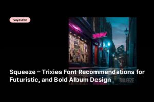 f - Squeeze – Trixies Font Recommendations for Futuristic, and Bold Album Design