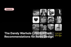 f - The Dandy Warhols – Pin Ups Font Recommendations for Retro Design